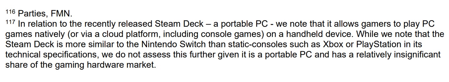 steam deck console