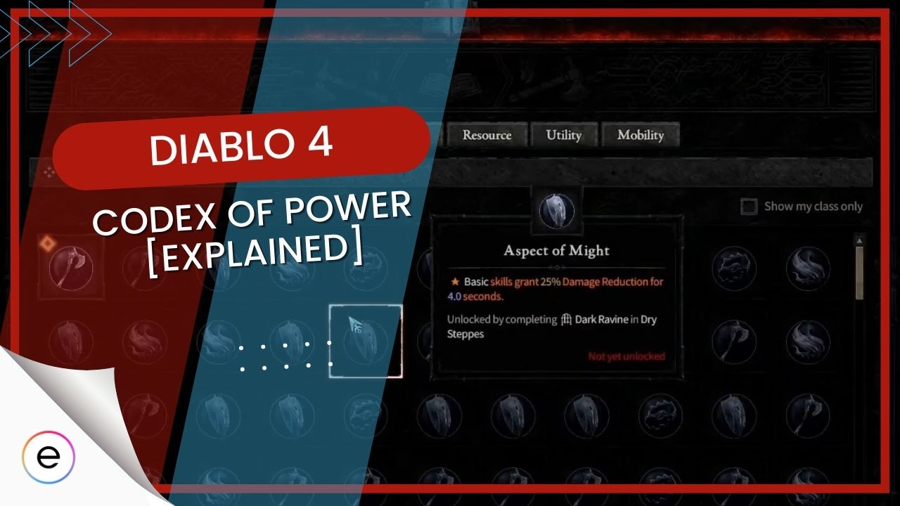 Diablo 4 Codex of Power