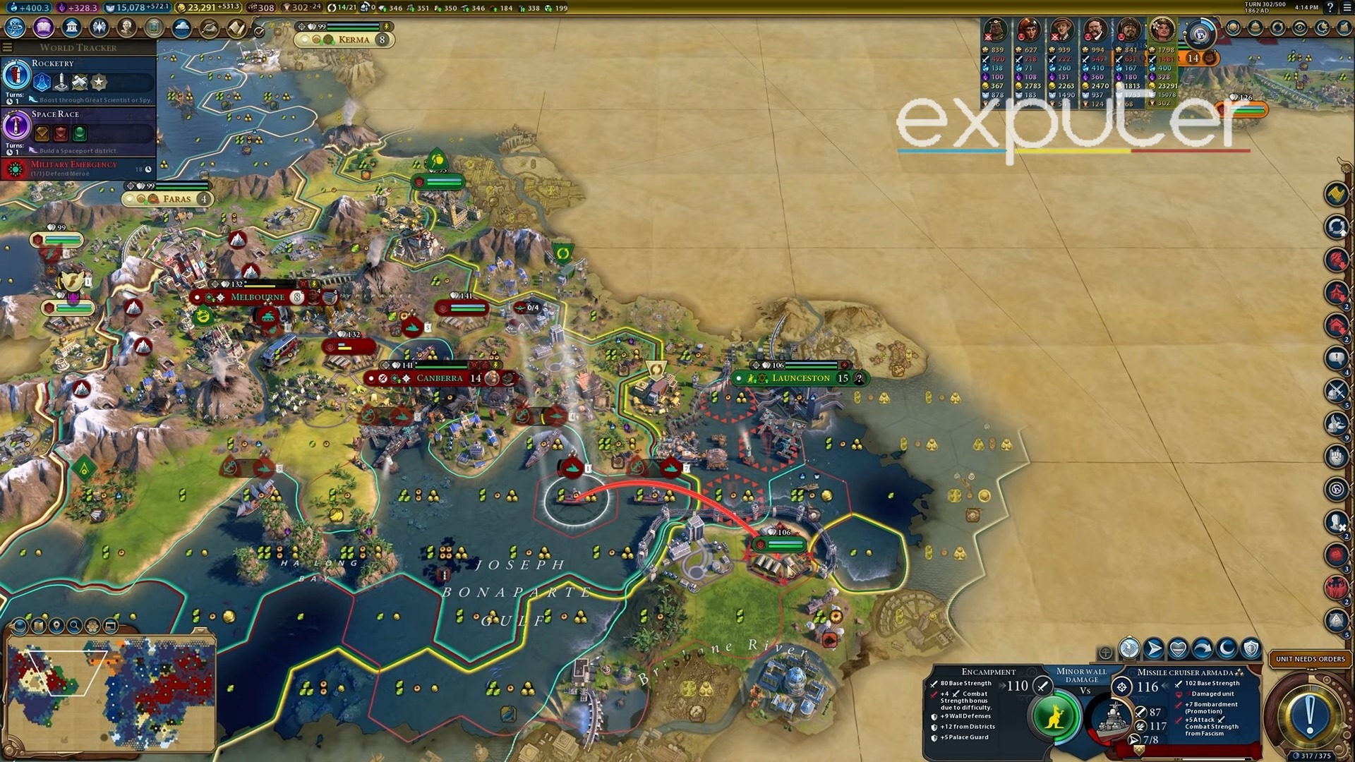 Get domination Victroy in Civ 6.