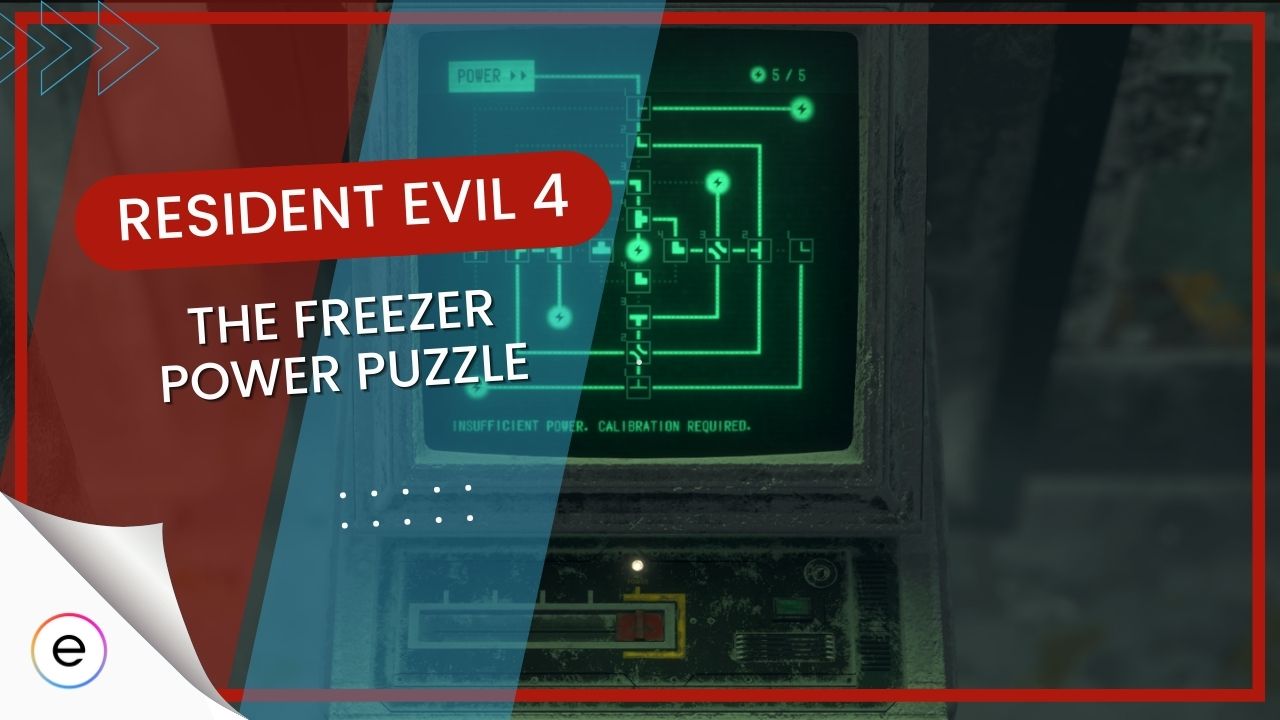 RE4 Remake: How To Solve Freezer Power Puzzle 