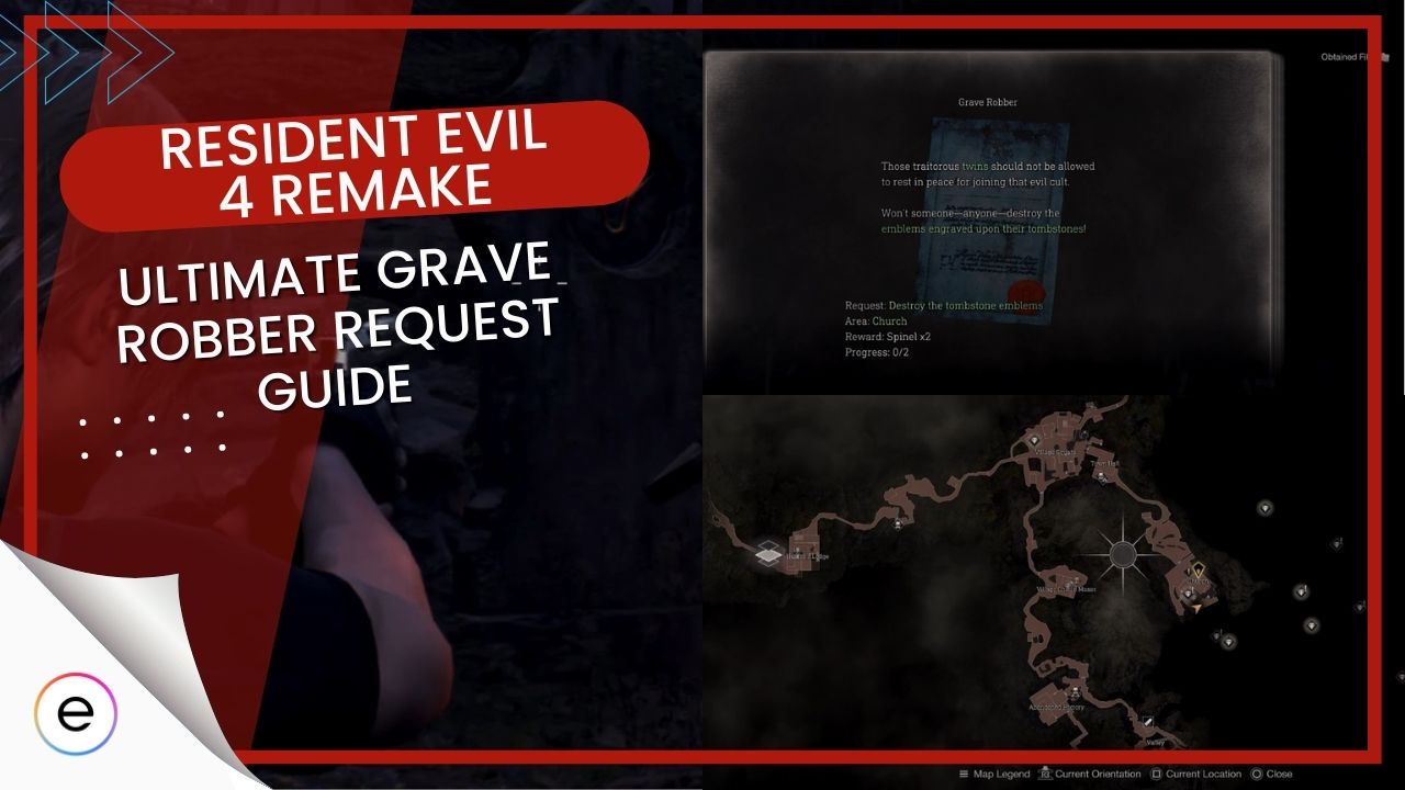 Resident Evil 4 Tombstone Emblems location: Where to destroy the twins'  gravestones