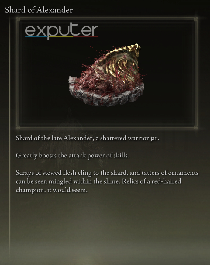 Shard of Alexander Talisman