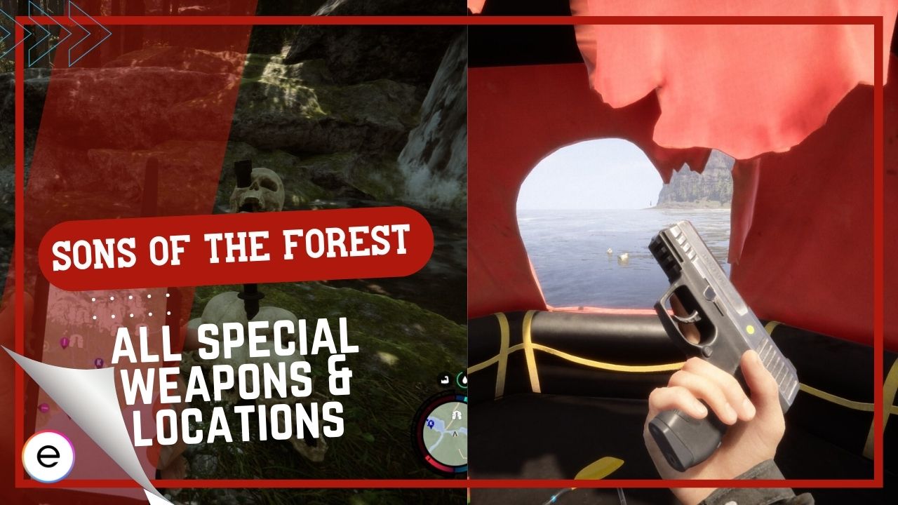All Sons of the Forest weapon and gun locations