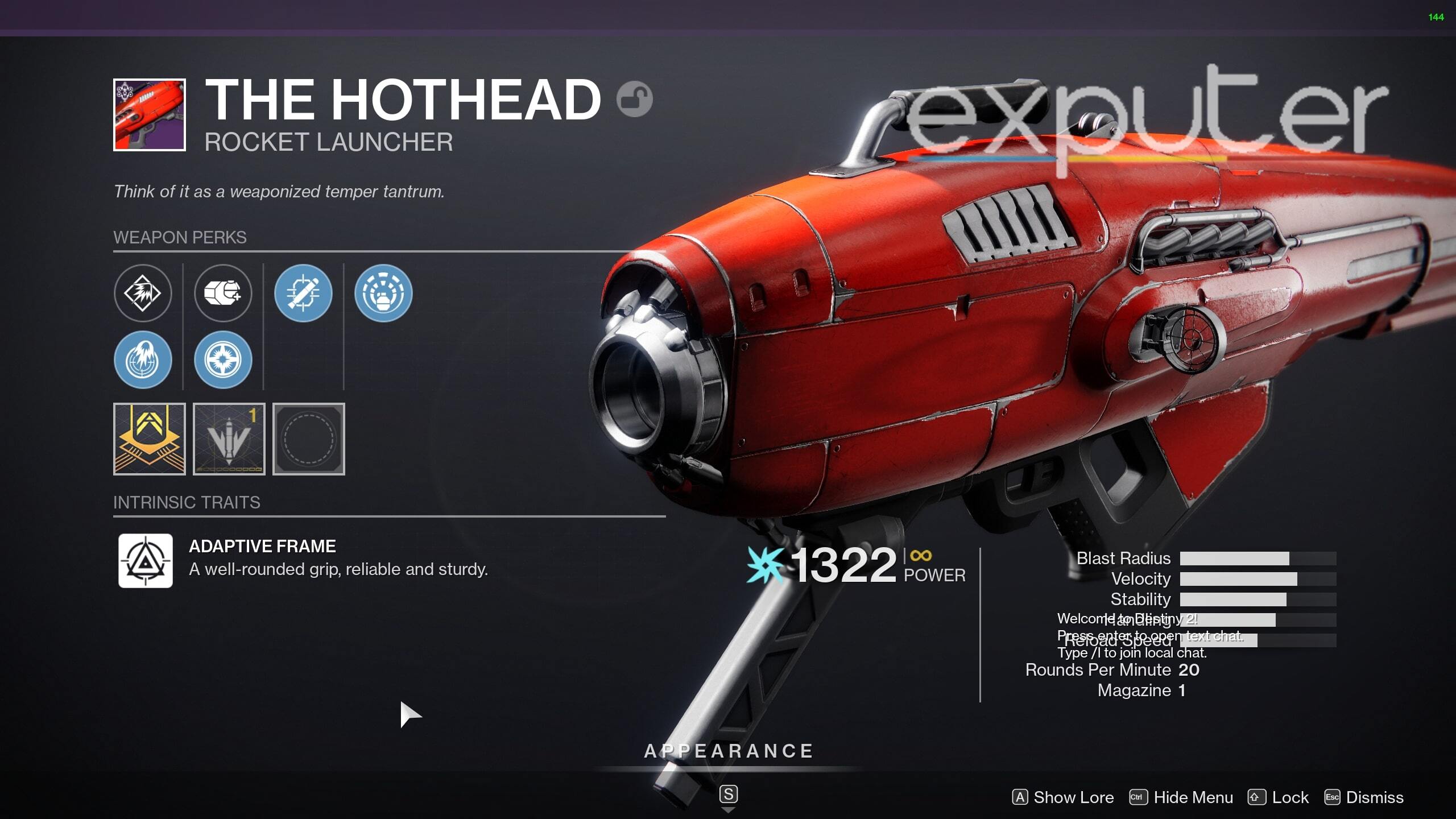 destiny 2 hothead