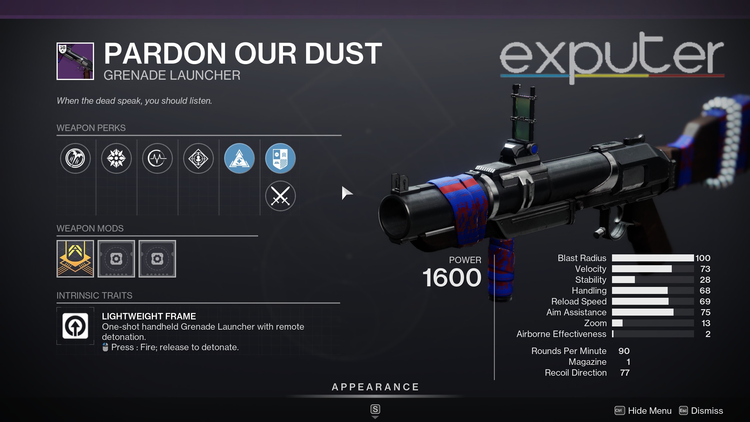 destiny 2 pardon our dust