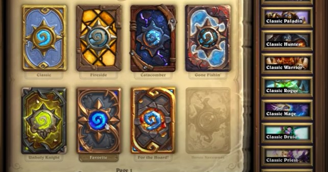 Hearthstone card deck reset