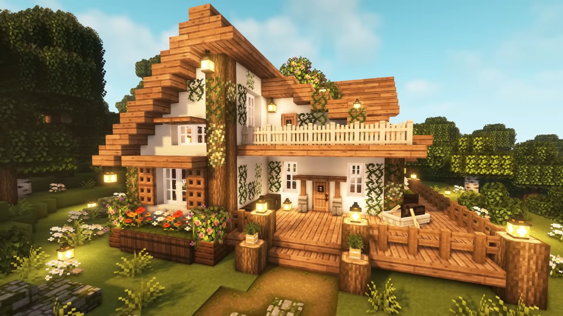 minecraft cottage design