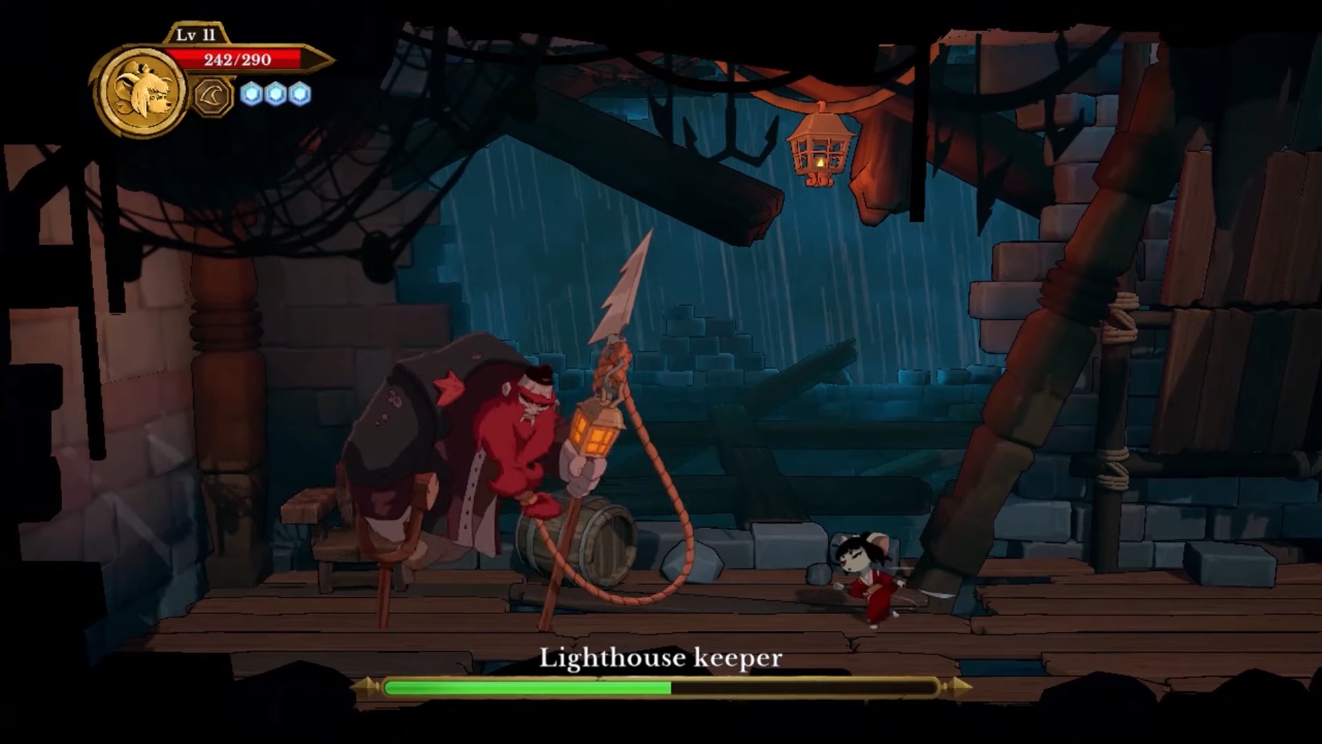 Curse of the Sea Rats Review Bossfight