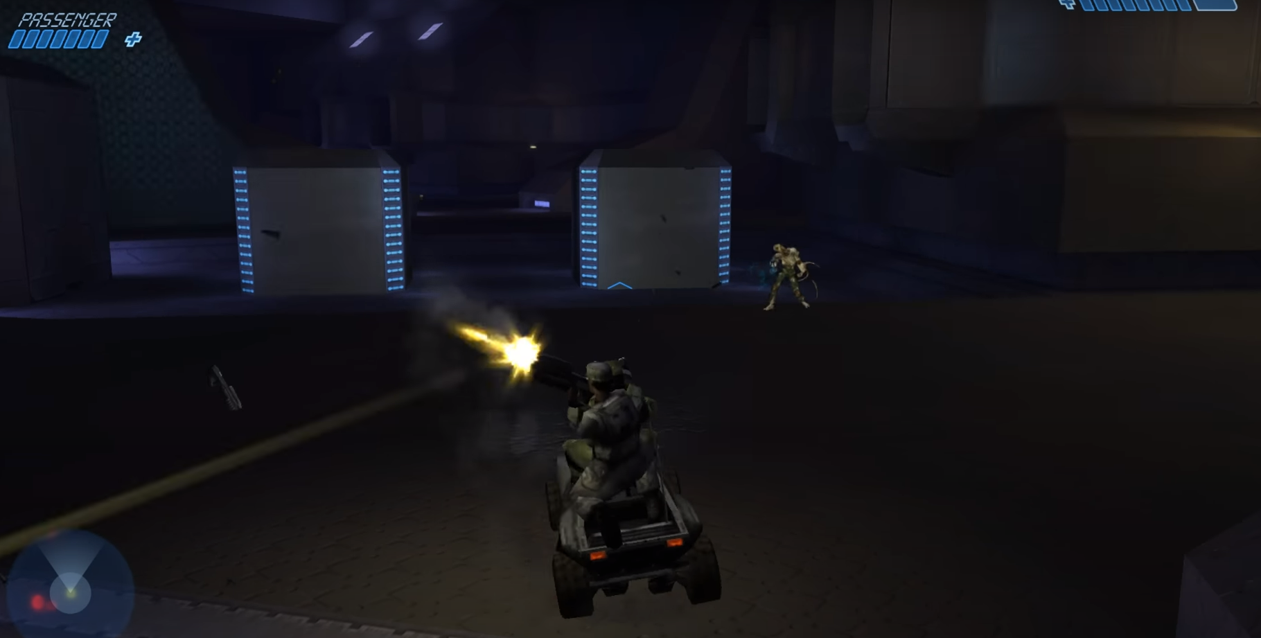 Cursed Halo mod featuring the change in the library sequence.