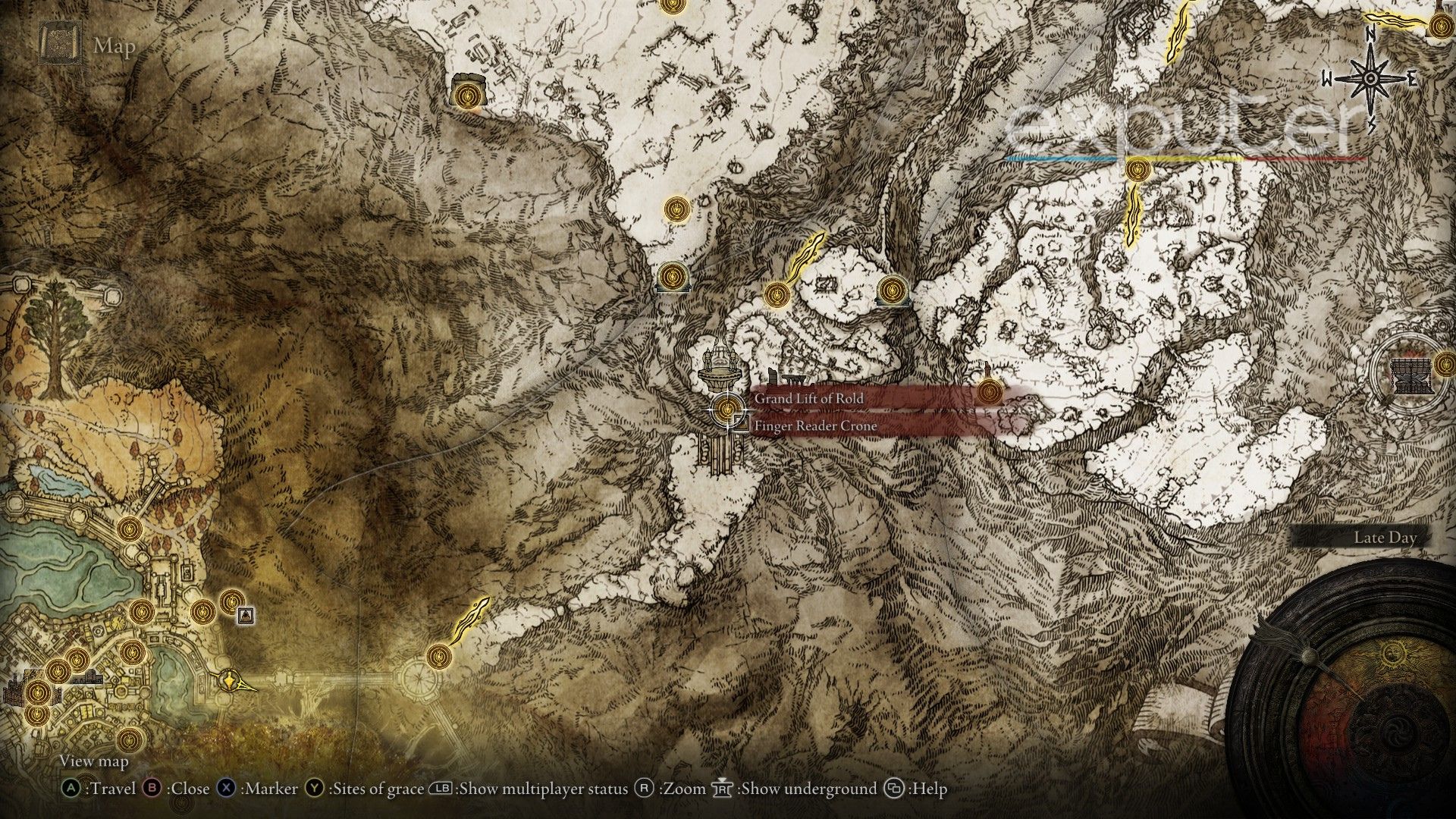 mountaintops of the giants location elden ring