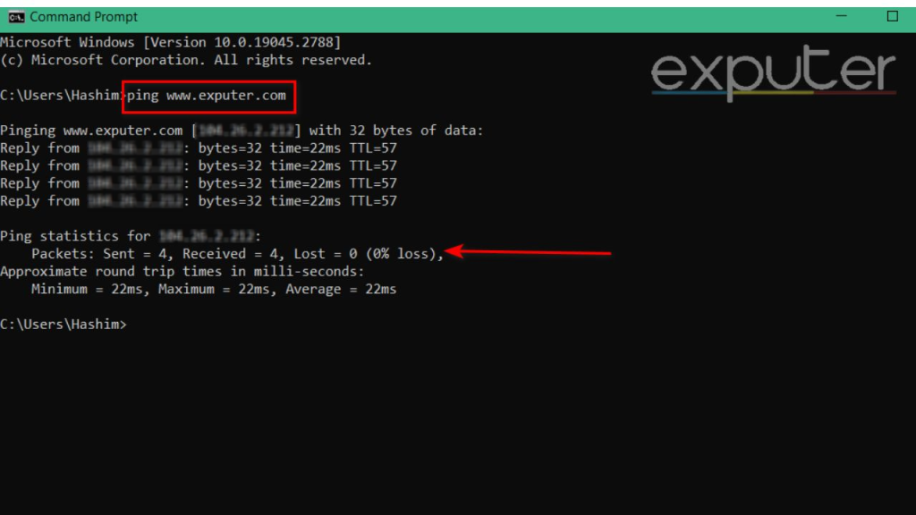 How to use the ping command to test your network connection 