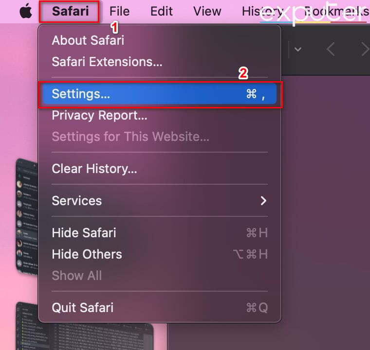 How to Open Safari Settings