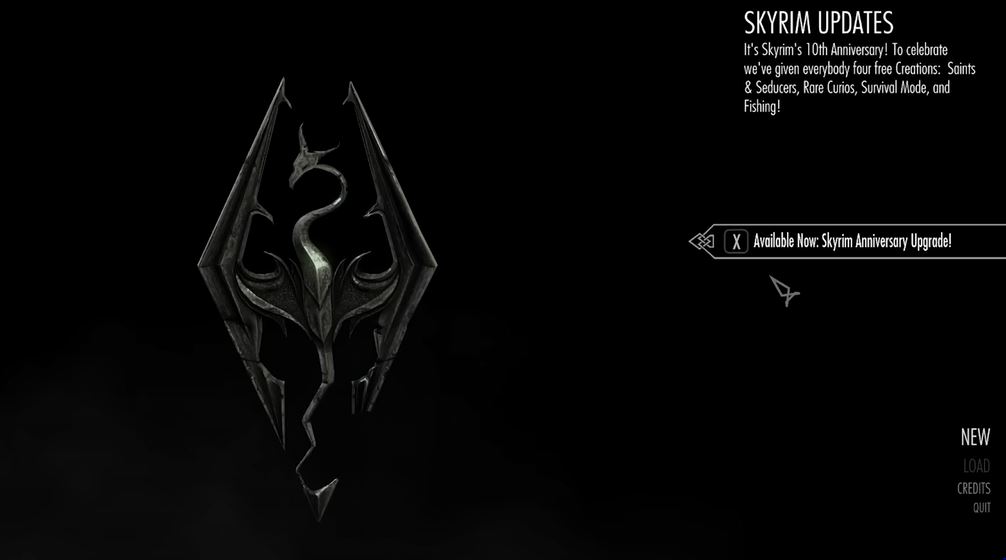 Skyrim udpates