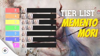 MementoMori Tier List