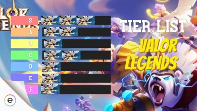 Valor Legends Tier List