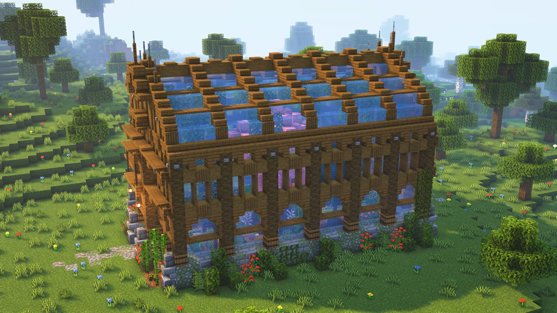 Greenhouse minecraft design