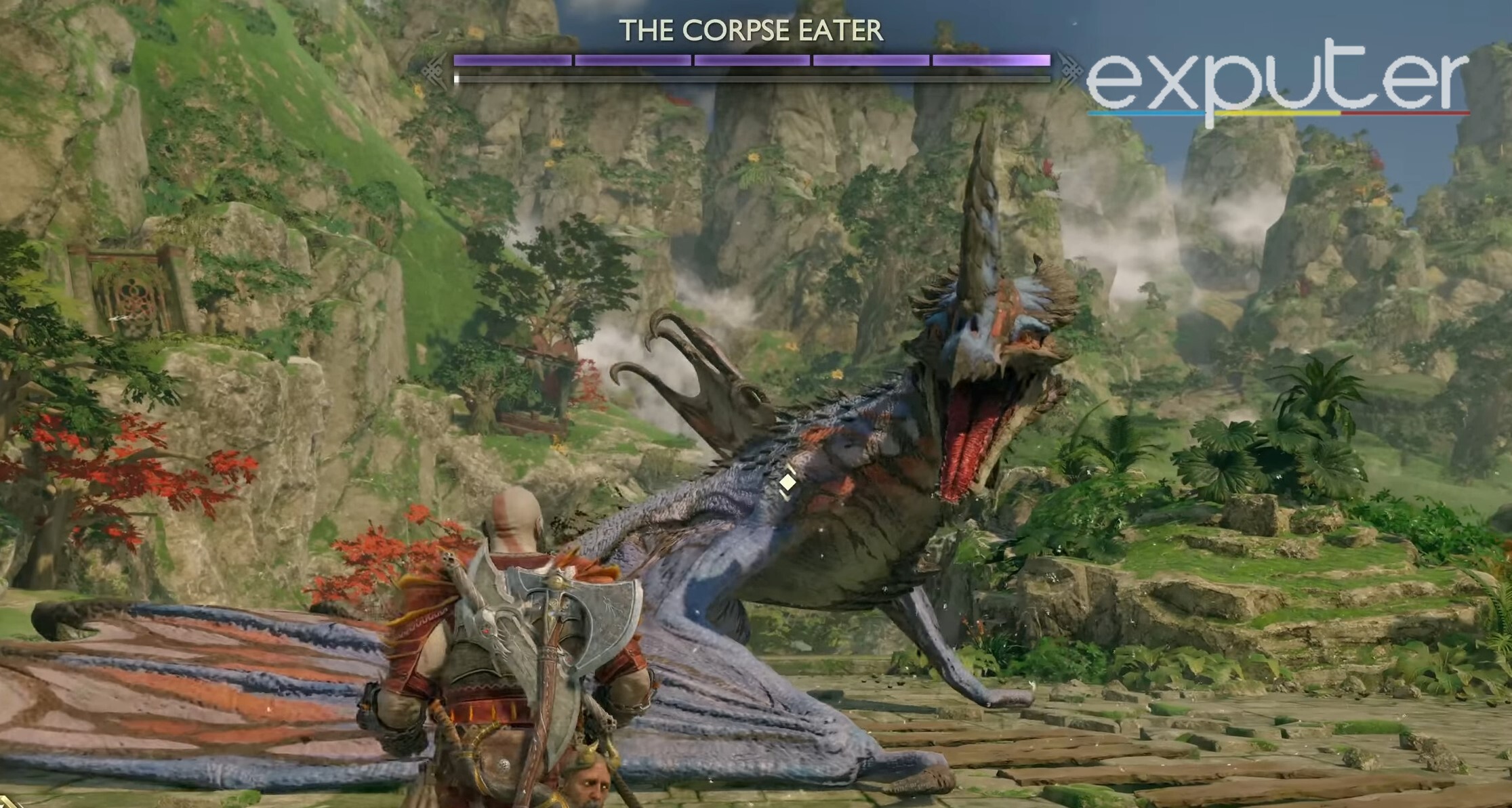 Dragon hunt god of war ragnarok