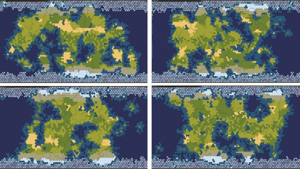 Fractal map civ 6