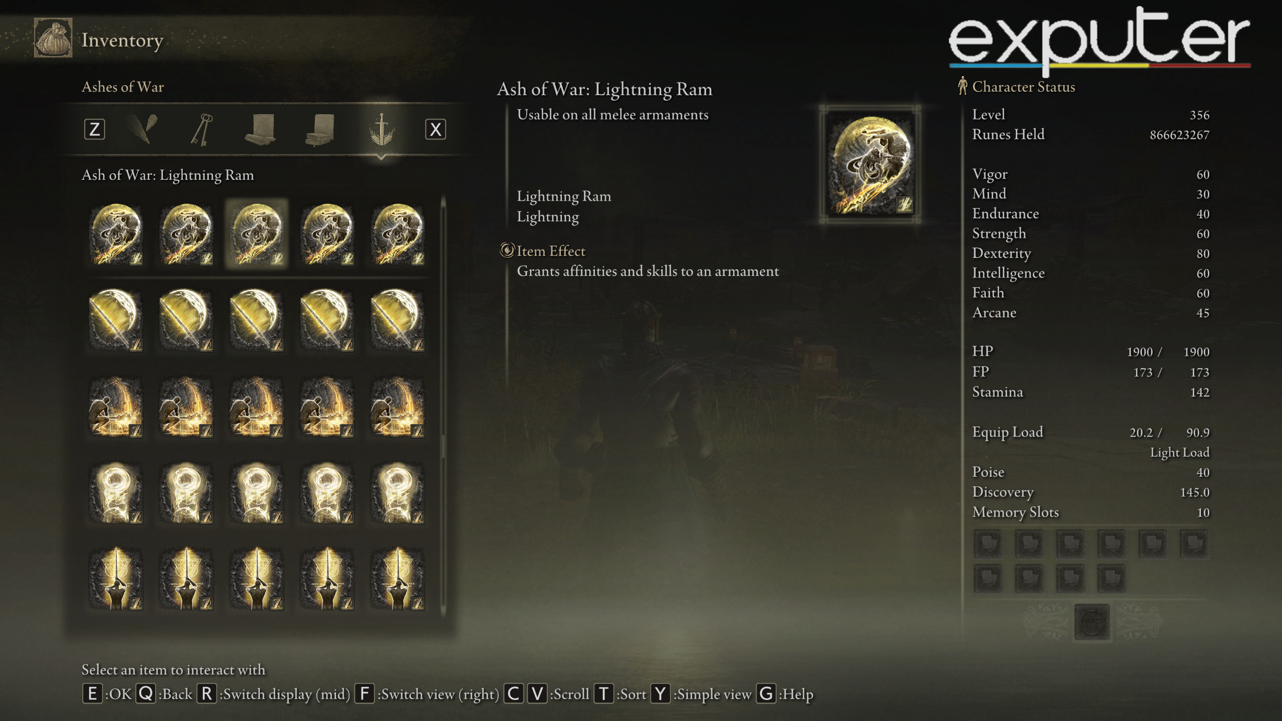 elden ring best ashes of war