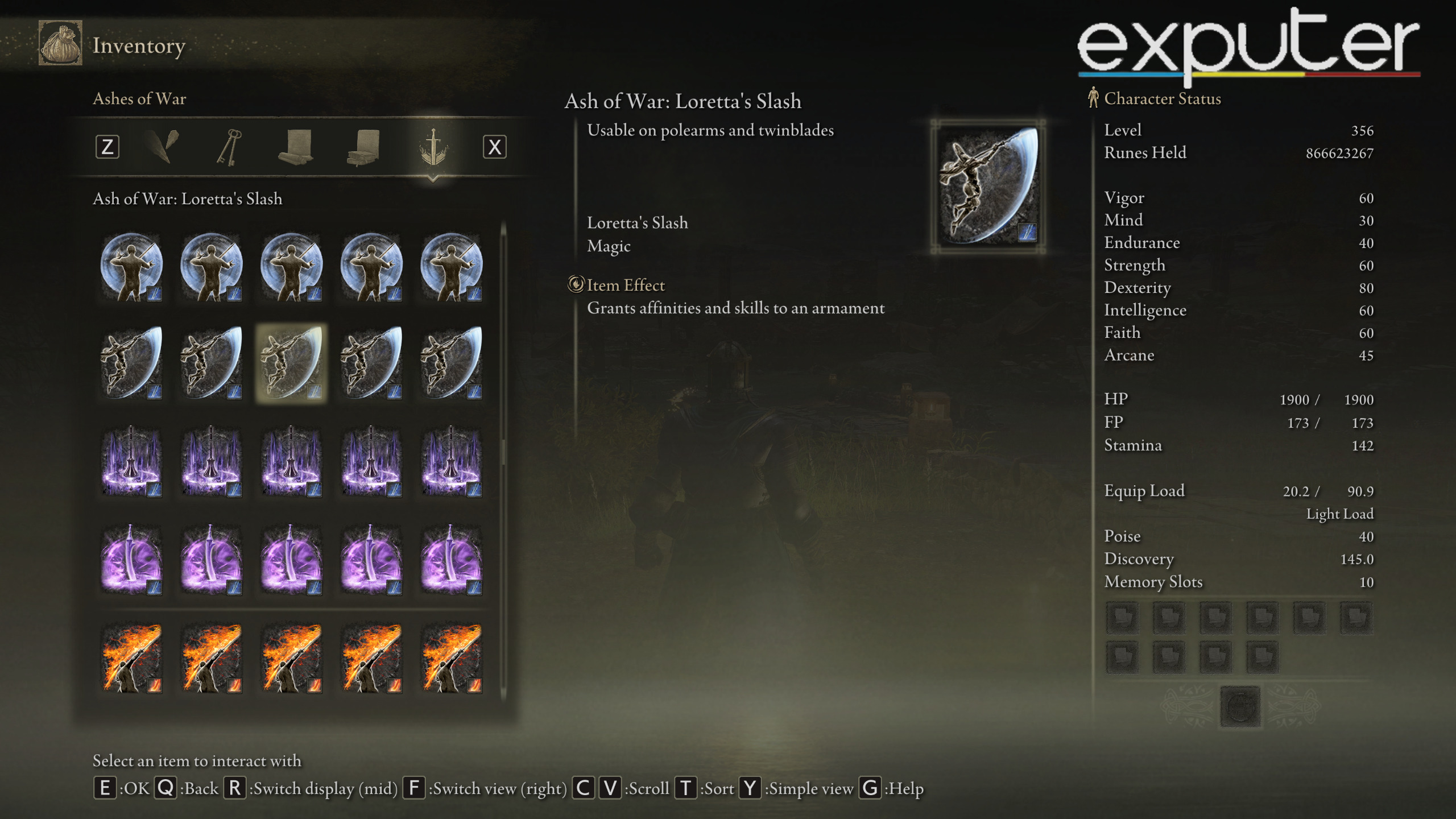 best ashes of war elden ring