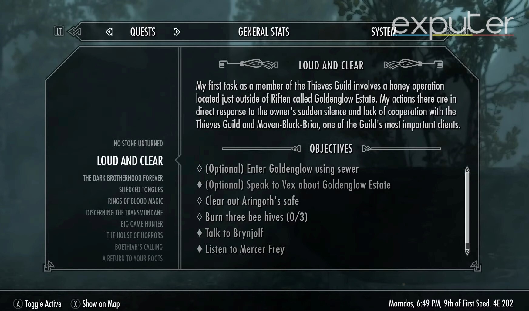 skyrim thieves guild quests