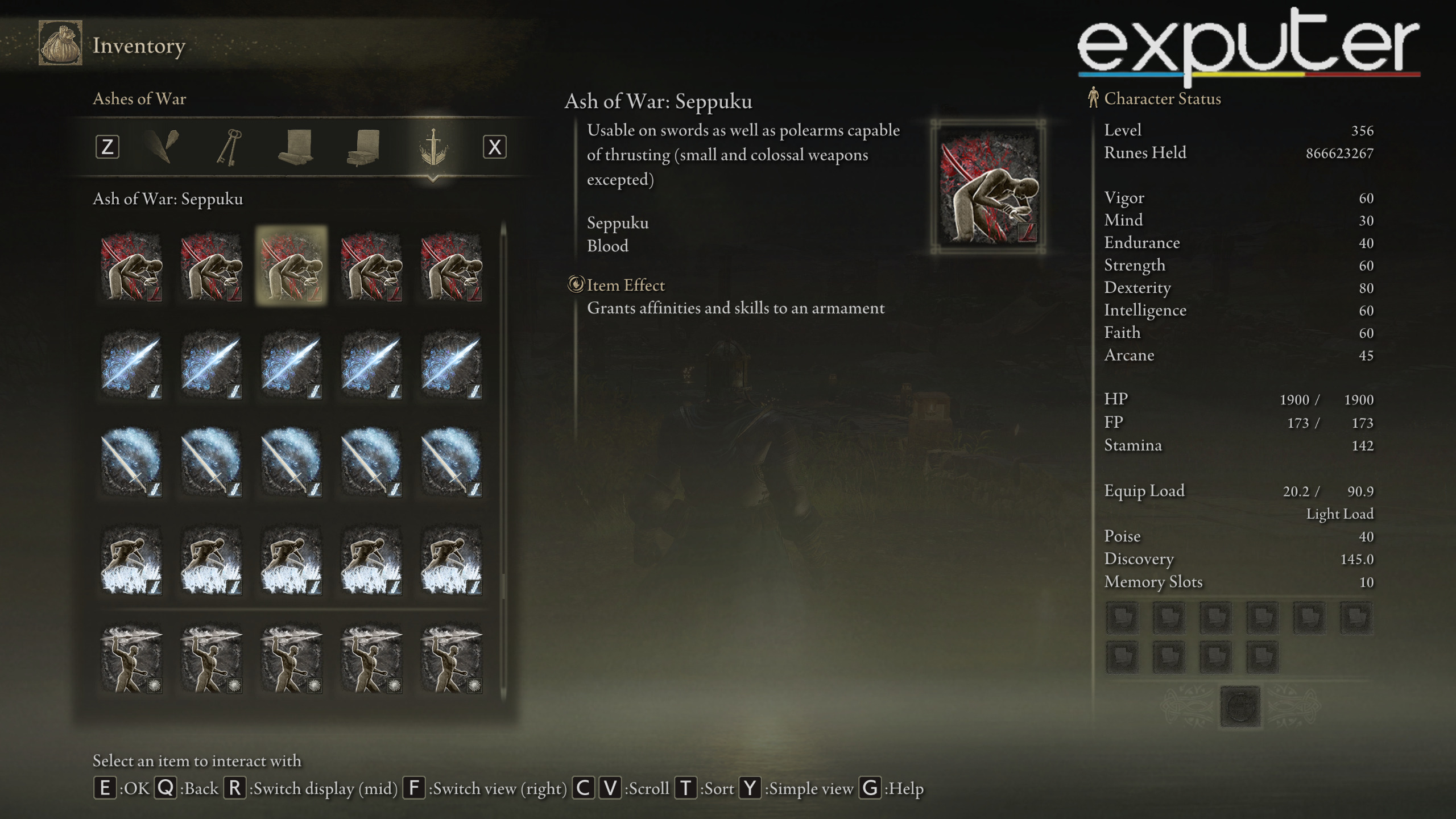 best ashes of war elden ring