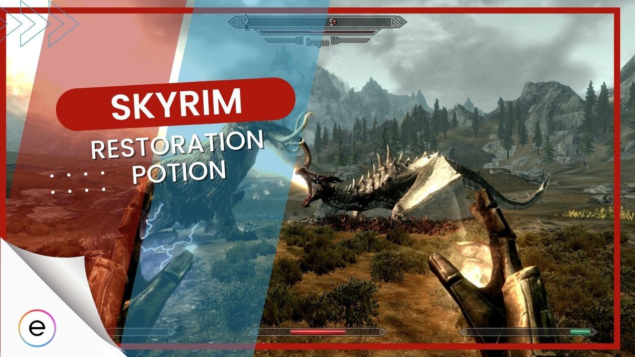 Skyrim Restoration Potion Ingredients Glitch EXputer Com   Skyrim 