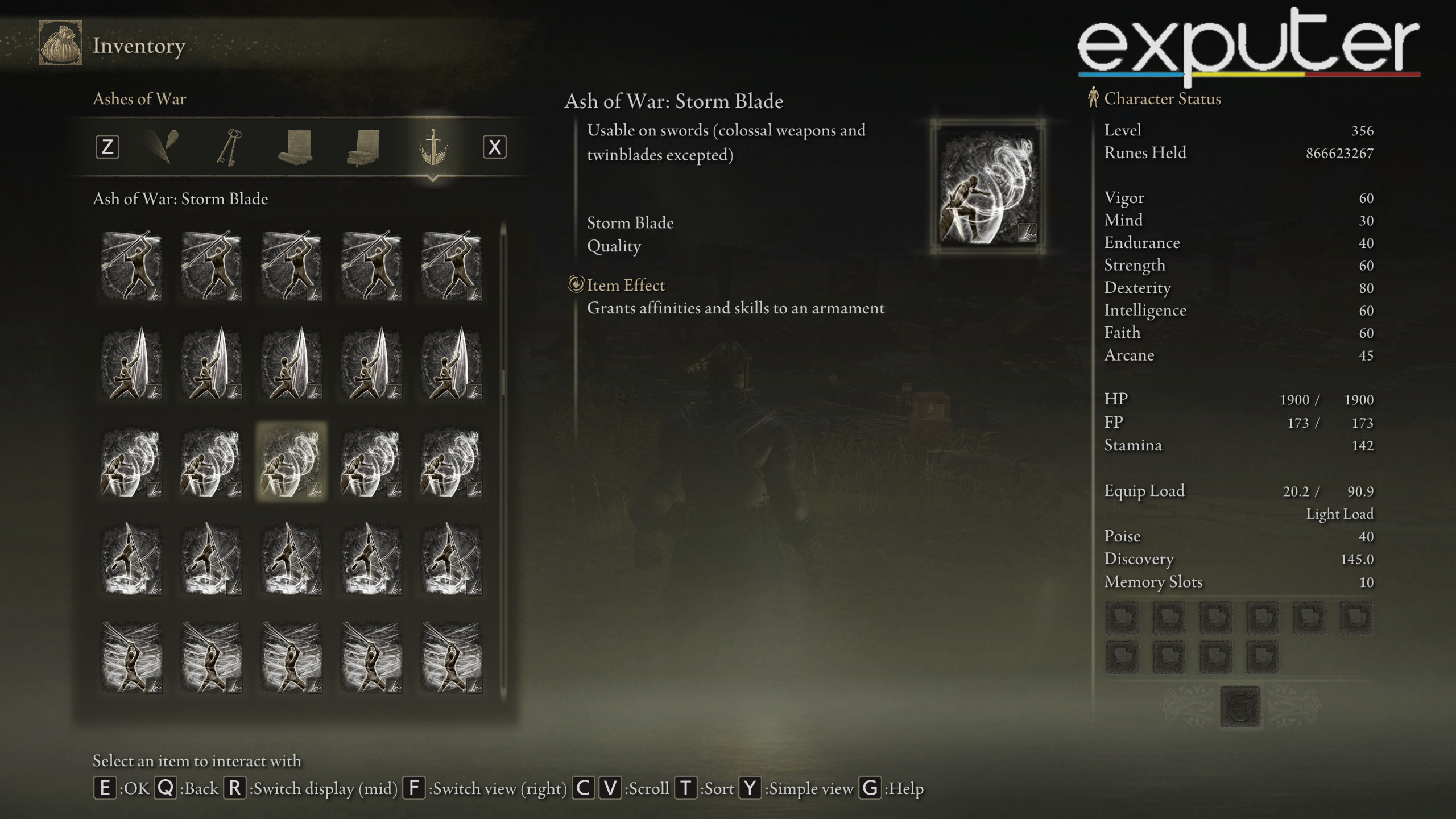 best ashes of war elden ring