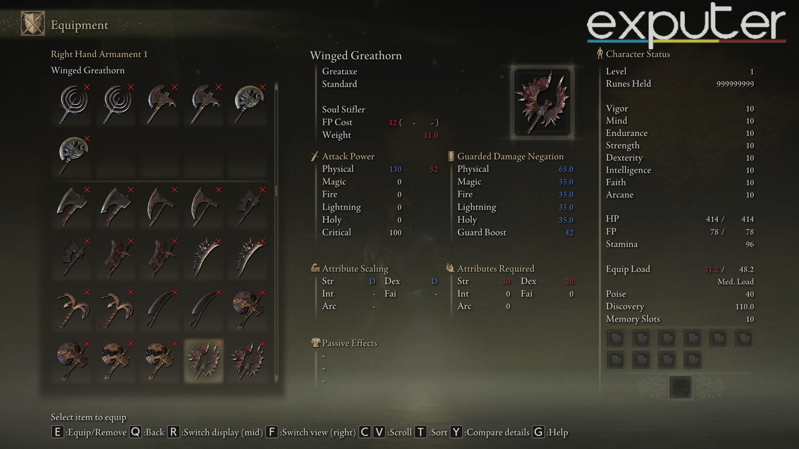 elden ring best remembrance weapons