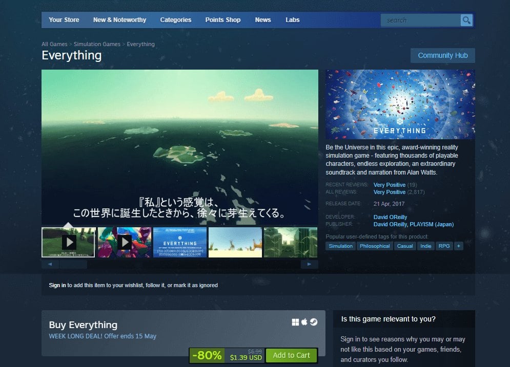 Everything on Steam