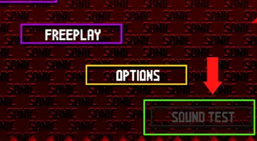 In-game Main Menu