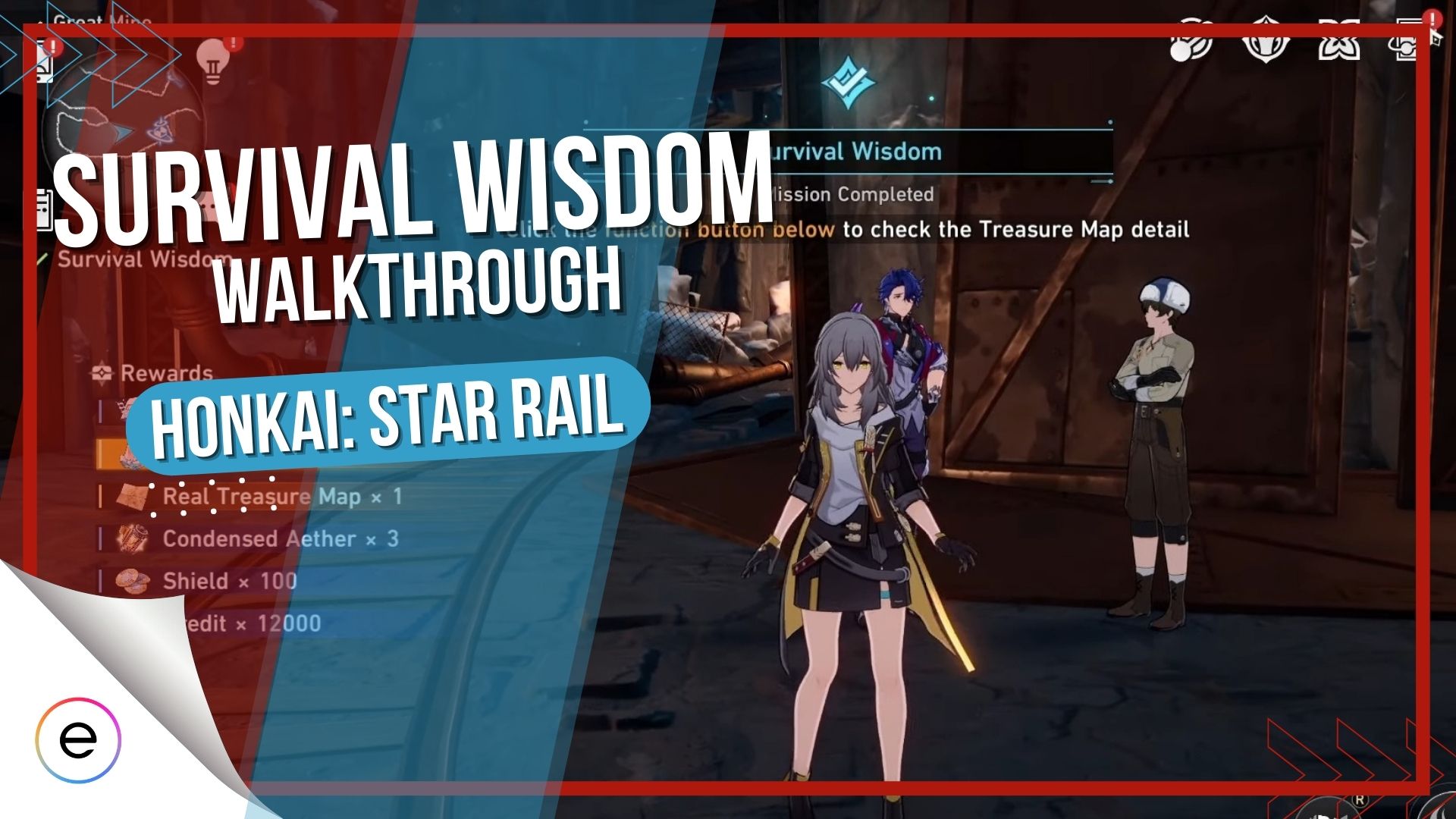 Honkai Star Rail Survival Wisdom Quest Treasure Map Locations in 2023