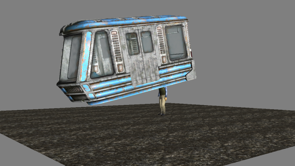 Fallout 3 train NPC