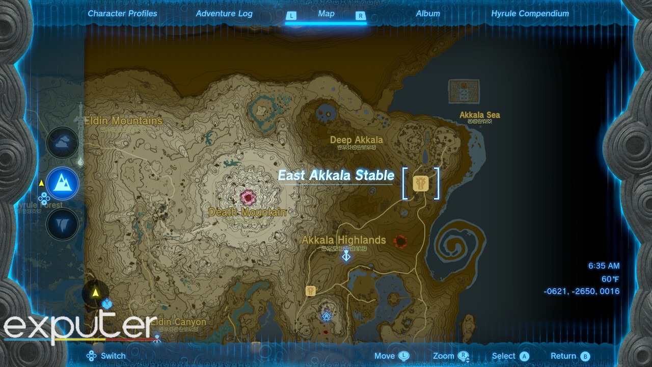 tears of the kingdom stables locations