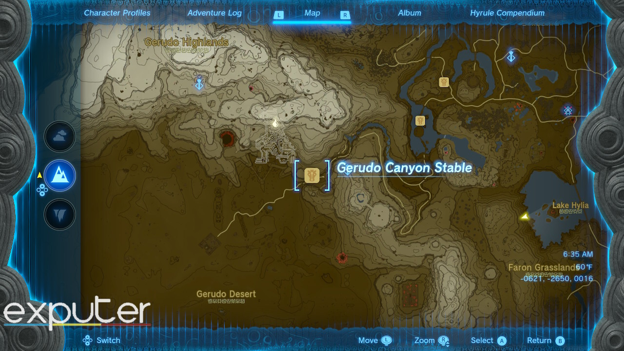 tears of the kingdom stables locations