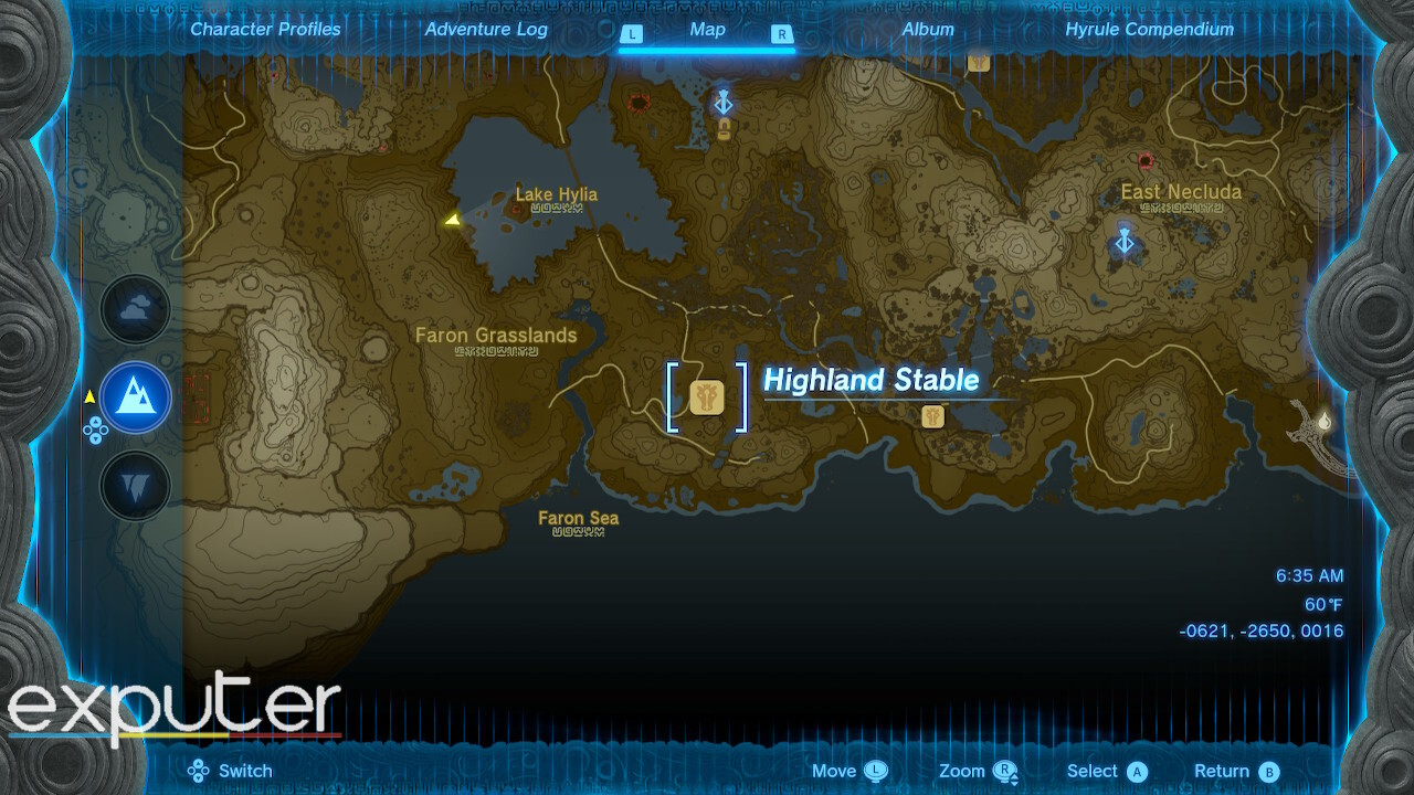 tears of the kingdom stables locations