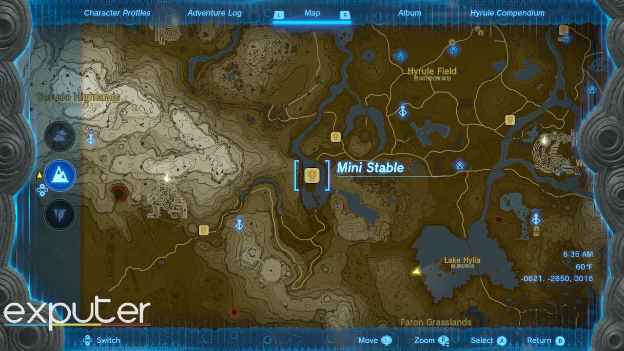 tears of the kingdom stables locations