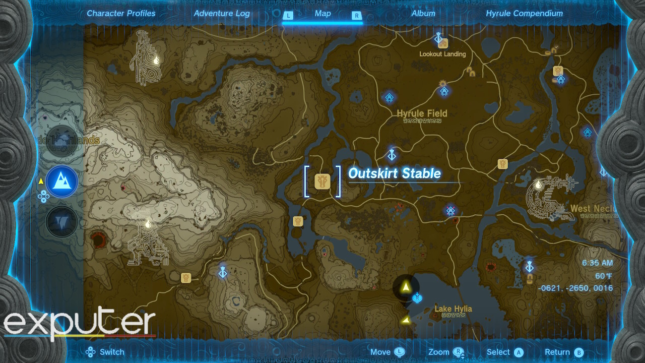 tears of the kingdom stables locations