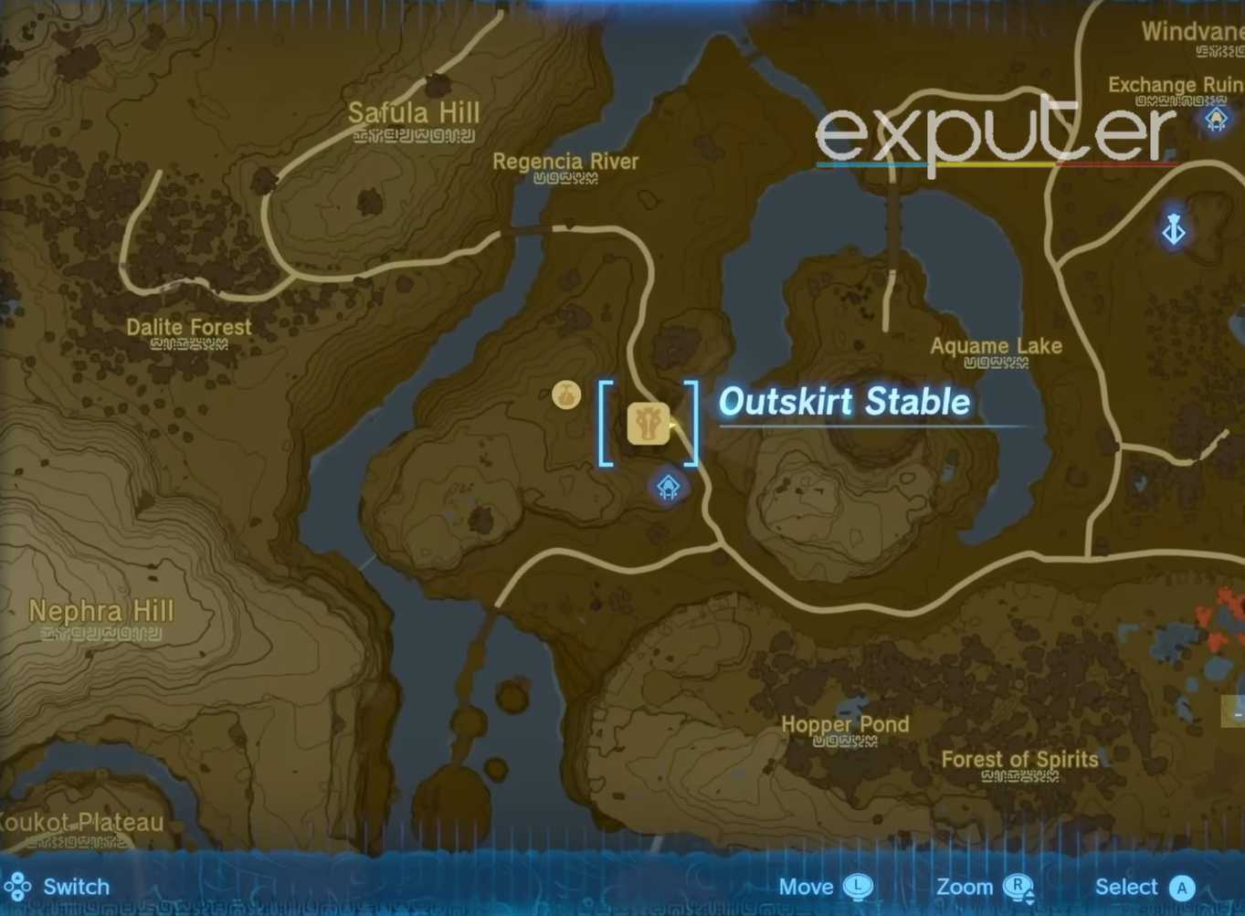 zelda tears of kingdom outskirt stables