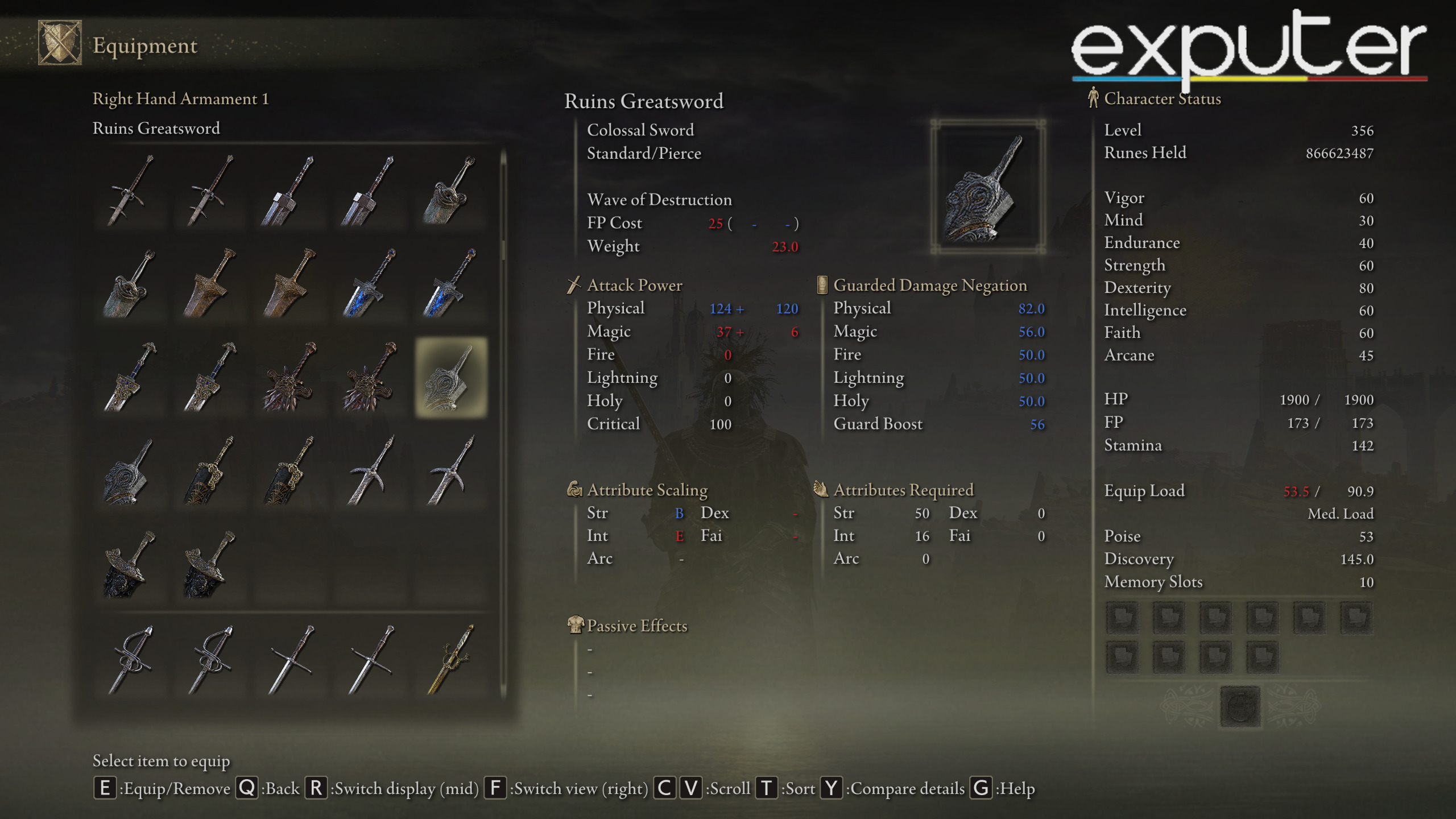 elden ring best colossal weapons 