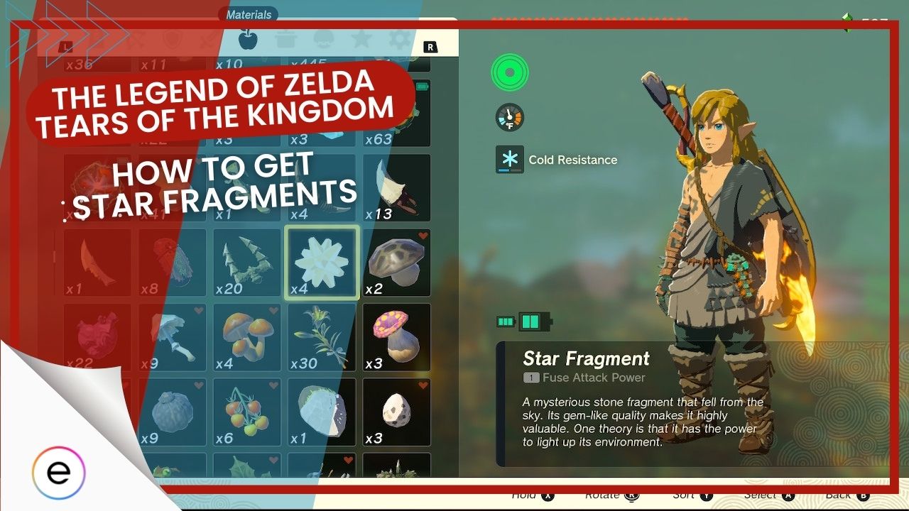Zelda Breath of the Wild star fragments: How to find them and what