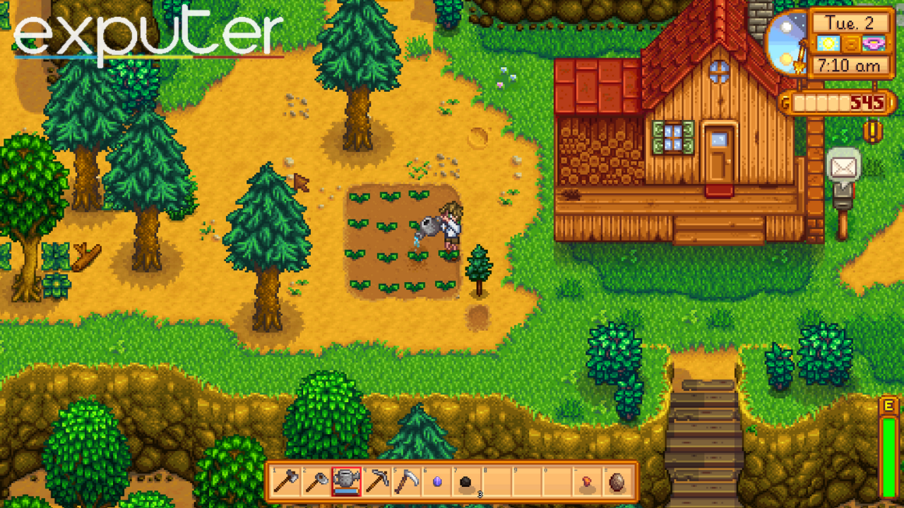 gameplay in stardew valley