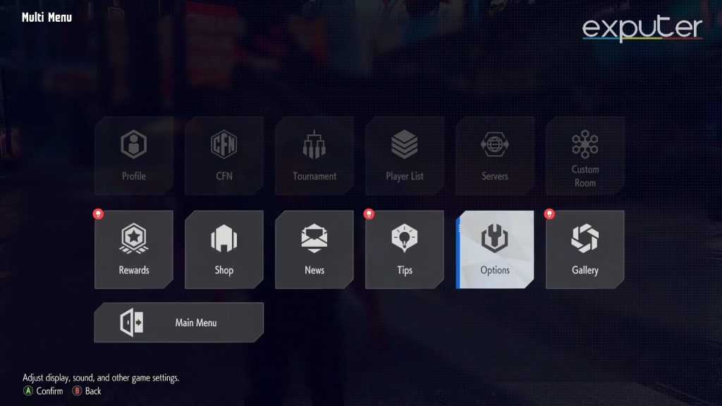 How To Change To Classic Controls SF6 World Tour Choose The Option Tab 