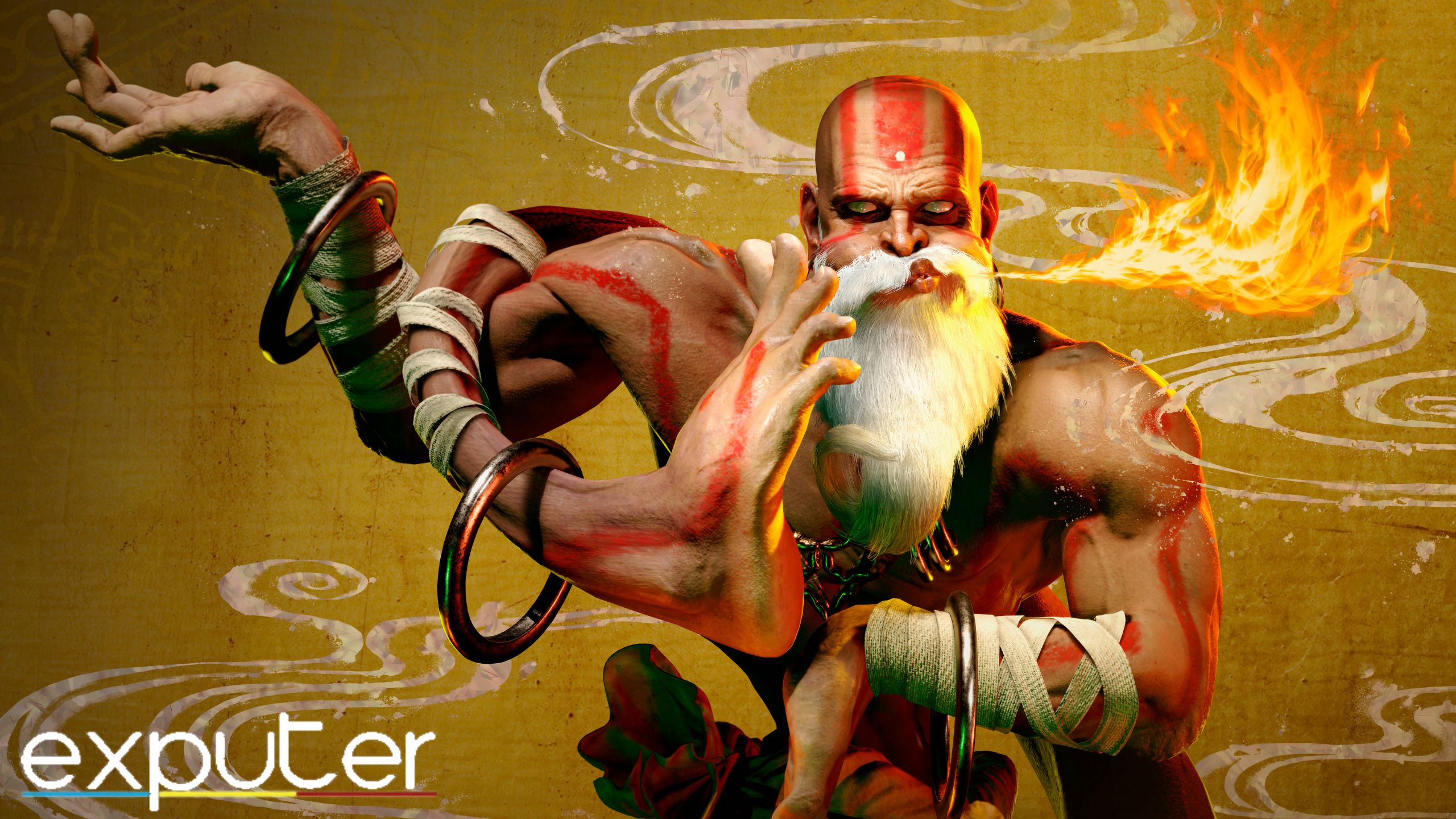 Street Figher 6 Dhalsim Character Art