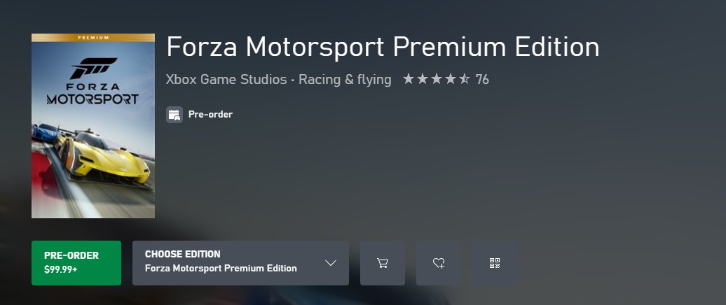 Forza Motorsport Premium Edition