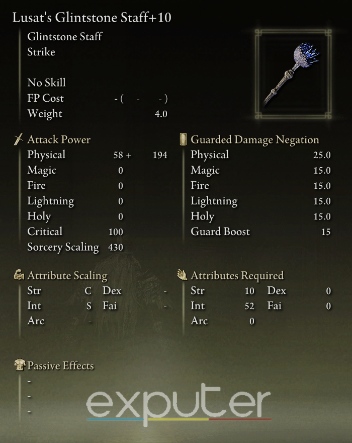 staff weapon