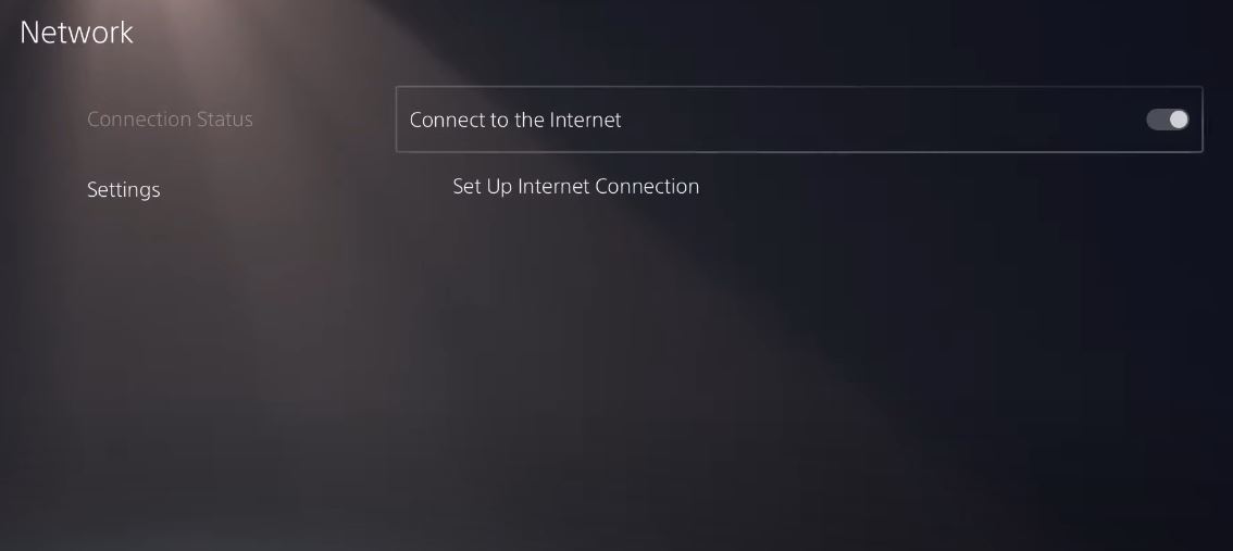 Network Menu