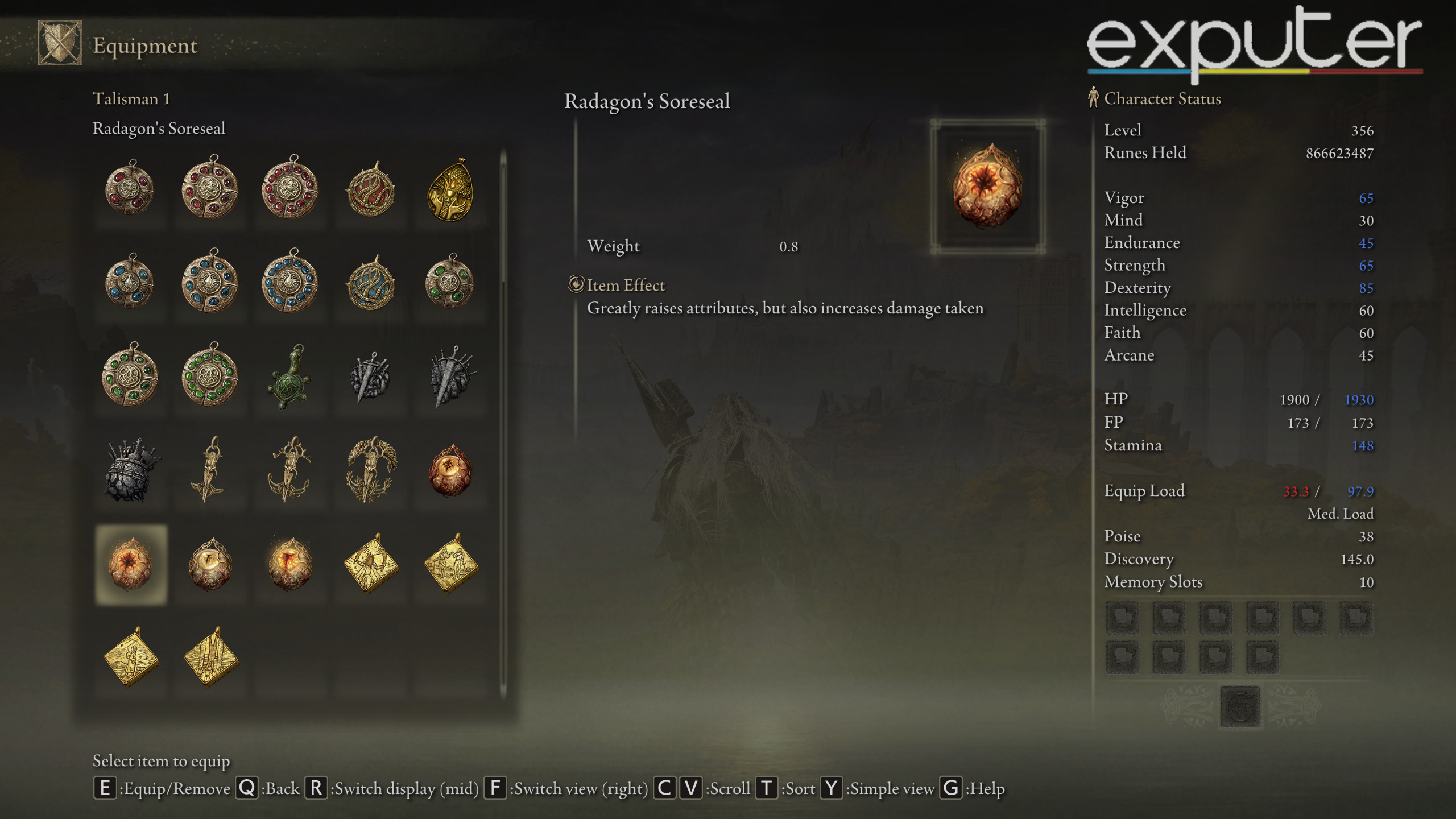 best quality build elden ring