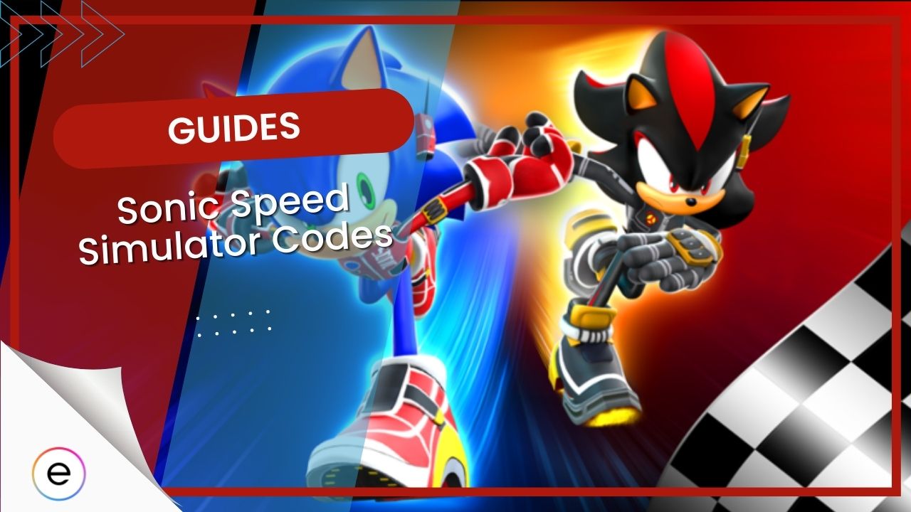 Code Sonic Speed Simulator mới nhất 17/12/2023 - Cách nhập