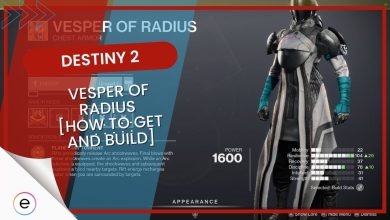 vesper of radius how to get and build